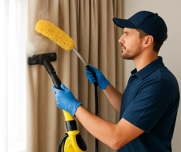 Trusted residential curtain cleaning technician Matty Curtain Cleaning port-hacking-nsw QLD