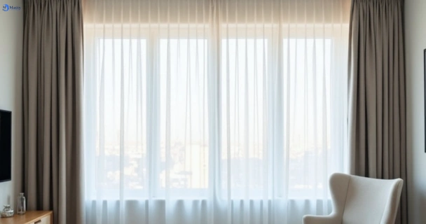 Freshly steam cleaned curtains in port-hacking-nsw QLD